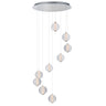 ET2 Rhythm 9-Light LED Pendant Polished Chrome