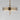 ET2 Voto 2-Light LED Pendant Natural Aged Brass