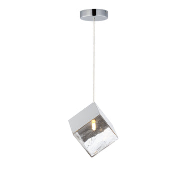 ET2 Ice Cube LED Pendant Polished Chrome
