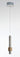 ET2 Reveal LED Pendant Satin Nickel/Satin Brass