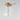 ET2 Tartan LED Flush Mount Brushed Champagne