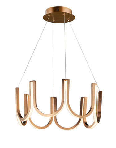 ET2 You LED Pendant Brushed Champagne