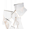 ET2 Rinkle 6-Light LED Multi Pendant Polished Chrome