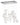 ET2 Rinkle multi-light acrylic pendant, 13-Light Rectalinear Polished Chrome, front view
