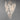 ET2 Rinkle multi-light acrylic pendant, 24-Light Polished Chrome, alternate view 3