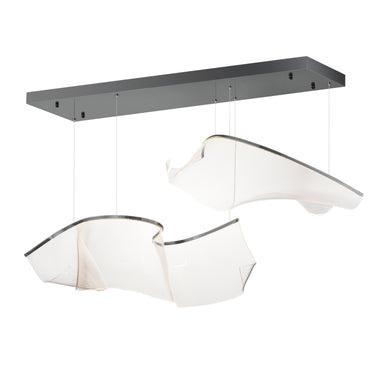 ET2 Rinkle Modular 2-Light LED Pendant Brushed Gunmetal
