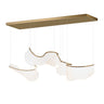 ET2 Rinkle Modular 3-Light LED Pendant French Gold
