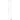 ET2 Quasar rhombus pendant line drawing with dimensions