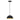 ET2 Hemisphere 14" LED Pendant Gloss Black/Gold