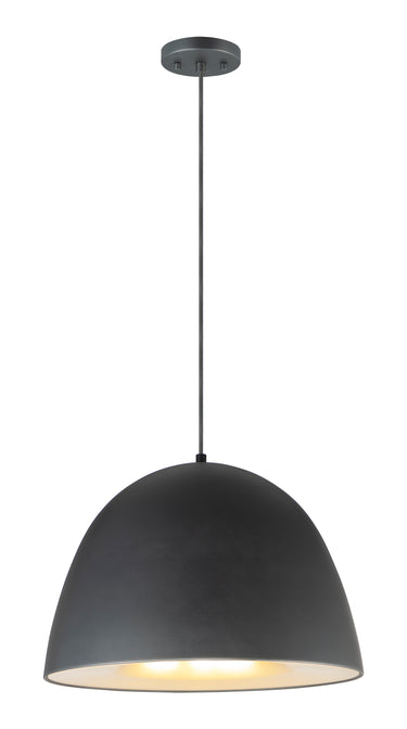 ET2 Fungo 24" LED Pendant Black/Satin Brass