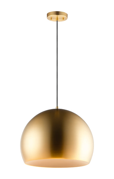 ET2 Palla 20" LED Pendant Satin Brass/Coffee