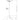 ET2 Carmen disc shade pendant line drawing with dimensions