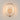 ET2 Moonscapes cratered panel wall sconce, Brushed Champagne, alternate view
