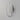 ET2 Moonscapes Polished Chrome oval wall sconce, side view of the glass panel
