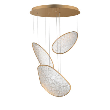 ET2 Moonscapes 3-Light LED Pendant Brushed Champagne