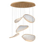 ET2 Moonscapes 5-Light LED Pendant Brushed Champagne