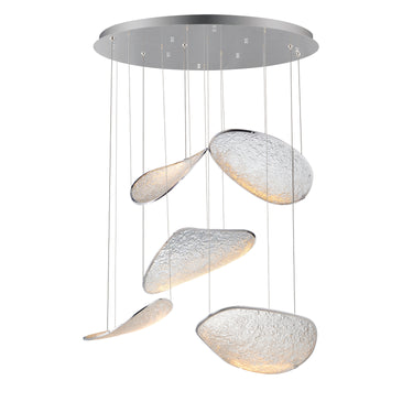 ET2 Moonscapes 5-Light LED Pendant Polished Chrome