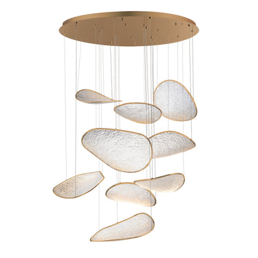 ET2 Moonscapes 9-Light LED Pendant Brushed Champagne
