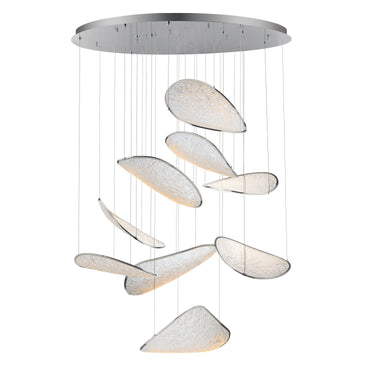 ET2 Moonscapes 9-Light LED Pendant Polished Chrome