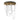 ET2 Soleil 7-Light LED RD Flush Mount Natural Aged Brass