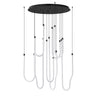 ET2 Soleil 8-Light LED Pendant Black
