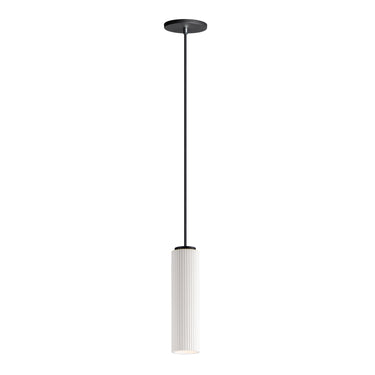 ET2 Pleat LED Plaster Pendant Black