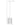 ET2 Souffle fluted concrete pendant line drawing with dimensions