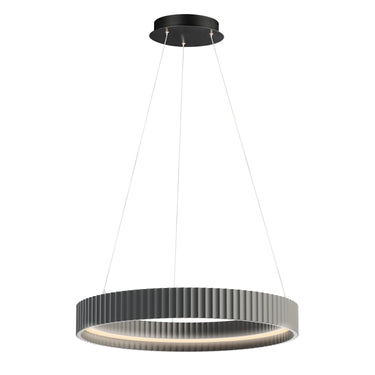 ET2 Souffle 25" LED Ring Pendant Gray
