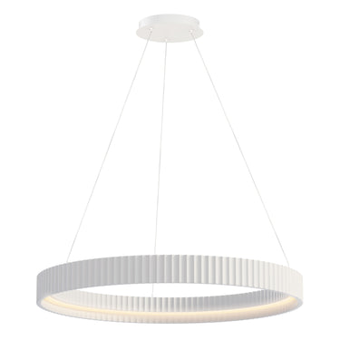 ET2 Souffle 33" LED Ring Pendant Chaulk White