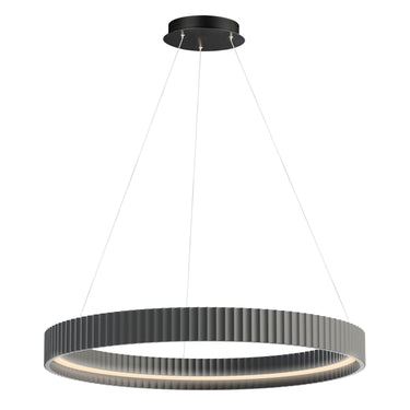 ET2 Souffle 33" LED Ring Pendant Gray