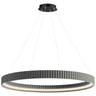 ET2 Souffle 41" LED Ring Pendant Gray