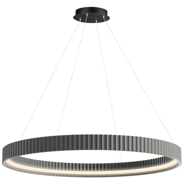 ET2 Souffle 41" LED Ring Pendant Gray