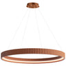 ET2 Souffle 41" LED Ring Pendant Terra Cotta