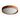 ET2 Souffle cast concrete flush mount, 18 in Terra Cotta, front view