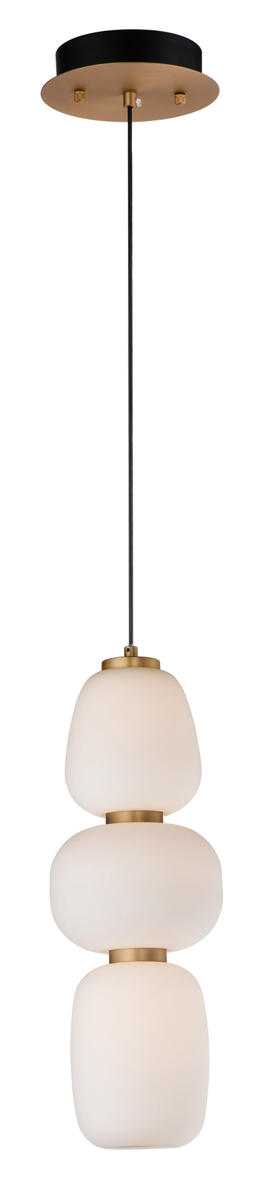 ET2 Soji 18" LED Pendant Black/Gold