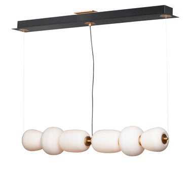 ET2 Soji 40" LED Linear Pendant Black/Gold