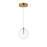ET2 Global LED Pendant Natural Aged Brass