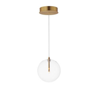 ET2 Global LED Pendant Natural Aged Brass