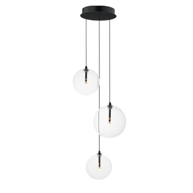 ET2 Global 3-Light LED Pendant Black