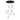 ET2 Global 9-Light LED Chandelier Black