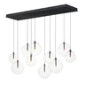 ET2 Global 10-Light LED Pendant Black