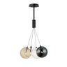 ET2 Burst 4-Light LED Pendant Mixed Black
