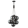 ET2 Burst 9-Light LED Pendant Smoke Black