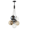 ET2 Burst 9-Light LED Pendant Mixed Black