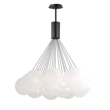 ET2 Burst 20-Light LED Pendant Frost Gold