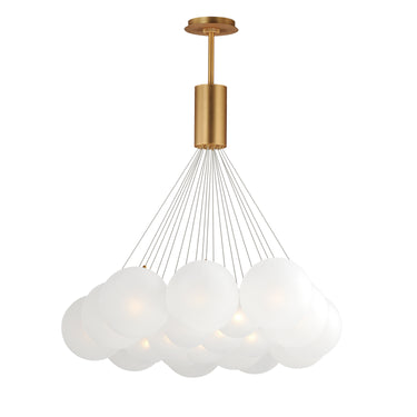 ET2 Burst 20-Light LED Pendant Frost Gold