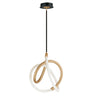 ET2 Mobius 12" LED Mini Pendant Black/Gold