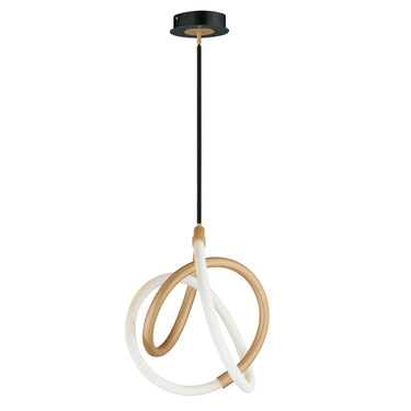 ET2 Mobius 12" LED Mini Pendant Black/Gold