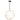 ET2 Mobius 31.5" LED Pendant Black/Gold