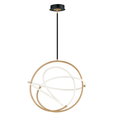 ET2 Mobius 31.5" LED Pendant Black/Gold
